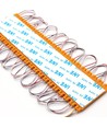1,1W per stuk Waterdichte warm witte LED module - 12V DC, IP66, perfect voor borden en speciale oplossingen
