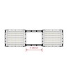 LEDlife Helios groeilamp 150W - Inclusief ophangbeugel, volledig spectrum, zonder ventilator, verstelbare helderheid, IP65
