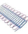 Waterdicht blauw LED-module - 1,1W per stuk, IP66, 12V, Perfect voor borden en speciale toepassingen