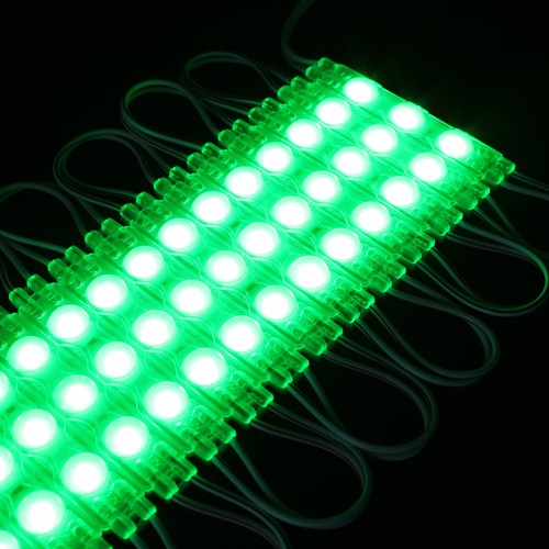1,1W LED-module - 12V DC, IP66, waterdicht groen, perfect voor borden en speciale oplossingen