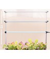 LEDlife hydroponische plantenbak - Wit, incl. groeilamp, 20 plaatsen, 4x2L watertank