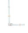 L/T-tussenstuk voor LED-strips - 10mm breed, 12V / 24V, RGB COB