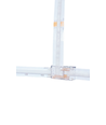 L/T-tussenstuk voor LED-strips - 10mm breed, 12V / 24V, RGB COB
