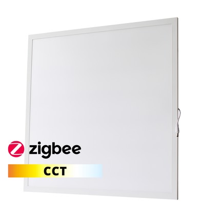 36W Zigbee CCT Smart Home LED paneel - Hoogte: 25mm, 60x60, CCT, witte rand