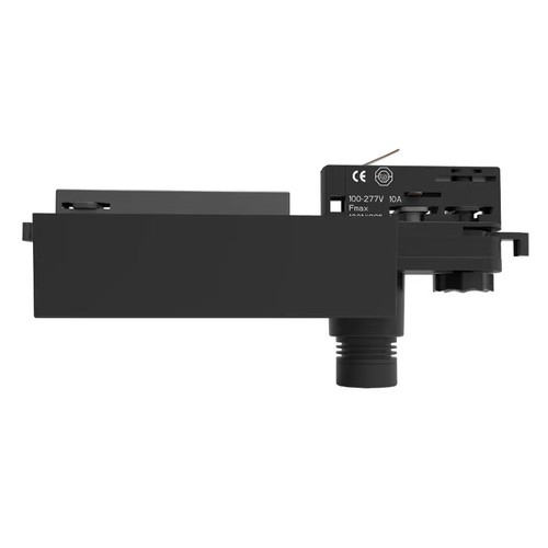 3W 3-fase LED noodverlichting voor spanningsrail - Zwart, 3 uur batterij