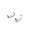 3W 3-fase LED noodverlichting voor spanningsrail - Wit, 3 uur batterij