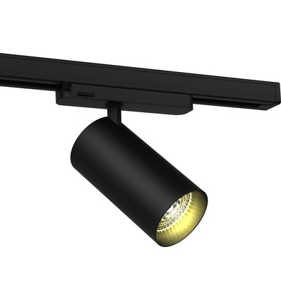 20W 3-fase RA90 Railspot - 100 lm/W, 36 graden, Zwart, Philips LED
