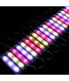 20 stuks 2W waterdichte RGBIC LED-modules - 12V DC, IP65, perfect voor borden en speciale oplossingen
