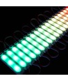 20 stuks 2W waterdichte RGBIC LED-modules - 12V DC, IP65, perfect voor borden en speciale oplossingen