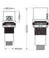 V-Tac daglichtsensor - LED-vriendelijk, wit, 1-10V, IP20