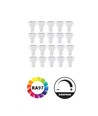 20 stuks inbouwspot Inno88 - Inclusief 6W RA97 GU10, mat wit, IP44, goedgekeurd voor isolatie