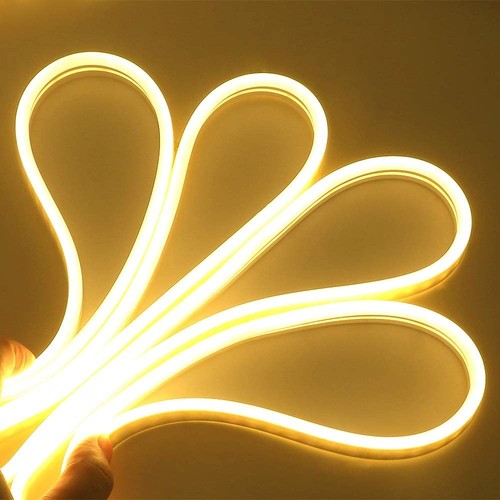 5m 6W/m Smal en flexibel 5x11 Neon Flex LED - 12V DC, IP65