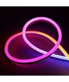 5m RGBIC Neon Flex complete set 7x14 neonflex - USB, Bluetooth app, afstandsbediening