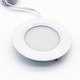 2,7W Ø6,8cm Reco68 meubelspot inbouw RA92 - 12V DC, Boorgat: Ø5,5 cm, Afmetingen: Ø6,8 cm, Mat wit