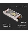 360W / 24V DC voeding - 15A, IP20 binnenshuis