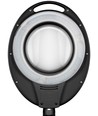 LED loeplamp met klem 8W - Zwart