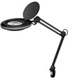 LED loeplamp met klem 8W - Zwart