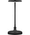 LED loeplamp met flexibele hals 6W - Zwart, bureaulamp, klem
