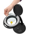 LED loeplamp 6W - Zwart, bureaulamp