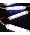 20 stuks 2W waterdichte RGBIC LED-modules - 12V DC, IP65, perfect voor borden en speciale oplossingen