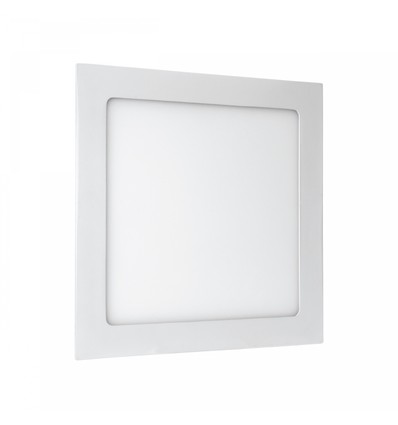 18W vierkant LED inbouwpaneel - 6000K (Koud wit)