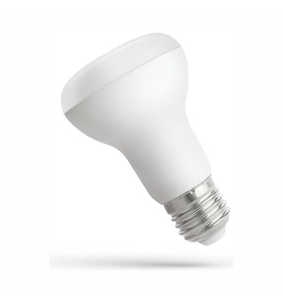 E27 8W R63 LED lamp - 720lm, 6000K, 120 graden, koud wit
