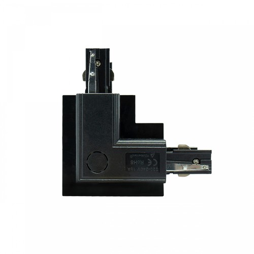 SPS INBOUW CONNECTOR L RECHTS ZWART SPECTRUM