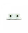 SPS INBOUW CONNECTOR RECHT WIT SPECTRUM