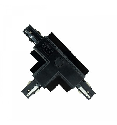 SPS INBOUW CONNECTOR T LINKS ZWART SPECTRUM
