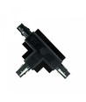 SPS INBOUW CONNECTOR T LINKS ZWART SPECTRUM