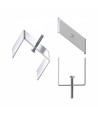 SPS Inbouwbeugel Zilver - Spectrum