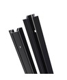 1m 3-fase spanningsrail - Zwart, 100cm, IP20, voor railspots