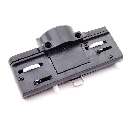 Pendeladapter / lamphouder voor 3-fase rail - Zwart, Spectrum
