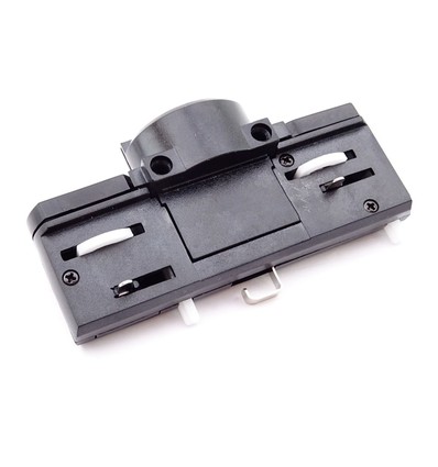 Pendeladapter / lamphouder voor 3-fase rail - Zwart, Spectrum