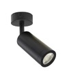Madara Slim GU11 - 230V IP20, 36x95x165, Zwarte fitting 60x25