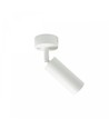 Slanke GU10 opbouwspot met schakelaar – Wit