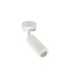 Slanke GU10 opbouwspot met schakelaar – Wit