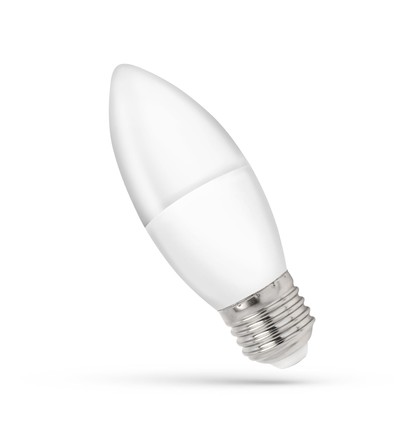 E27 4W LED-kaarslamp - C37, 200 graden, 230V