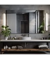 60cm 15W Aquatica LED-armatuur - IP44, vierkant, voor de badkamer of keuken