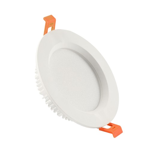 12W Ø14cm inbouwpanel - IP44 badkamer, gat: Ø11cm, wit, 5 jaar garantie
