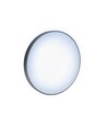 18W Nymphea LED plafondlamp met sensor - IP54, 3-in-1 CCT, zwart/witte ring, ingebouwde sensor
