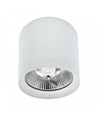 Chloe AR111 GU10 - Anti-Glans, 230V, IP20, 118x110mm, Wit, Rond, Zonder Lichtbron