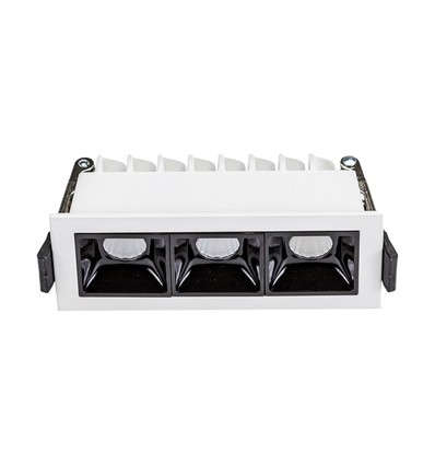 GRID Model M - inbouw, 8W, 45 graden wit dimbaar zonder lichtbron
