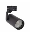 3-fase GU10 railspot Madara Slim - Zwart, excl. lichtbron, voor MR11 lamp, max 4W LED