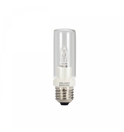 80W Halogeenlamp E27 - 33x115, 230V, R7s