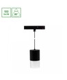 6W SHIFT BASIC Hangit hangarmatuur - 3000K, Zwart, 55x95mm (110cm snoer)