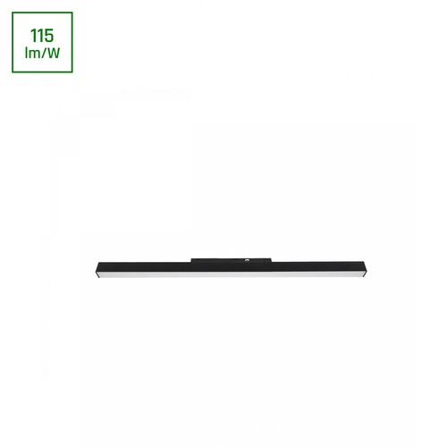 20W SHIFT Basic Line M Lineair Armatuur 60cm - 3000K, Zwart