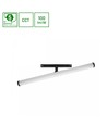 12W Dimbaar SHIFT Beam railsysteem spot Ø28x40x7,5mm - 150°, CCT, Zwart, Zigbee