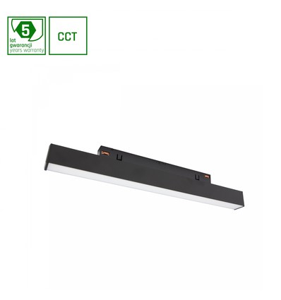 8W dimbaar SHIFT Smart-line S Licht 30.4cm - 100°, zwart, CCT, Zigbee