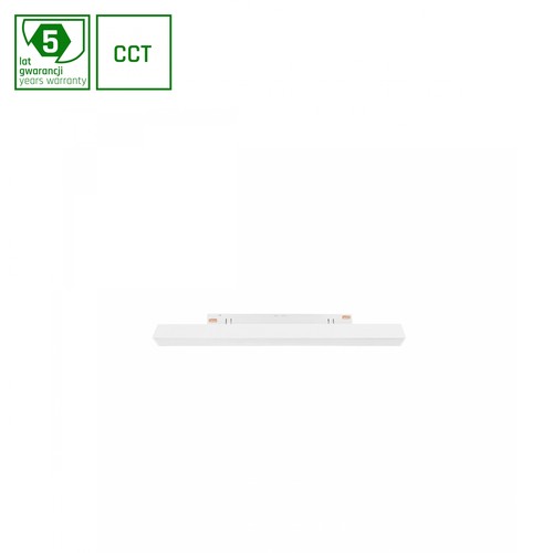 8W dimbaar SHIFT Smart-Line S Rail 30.4cm - 100°, CCT, wit, Zigbee